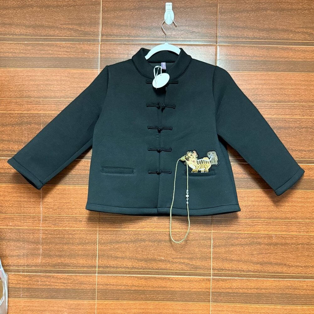 Chinese-style jacket often called a Tang suit Size Small - Picture 2 of 8